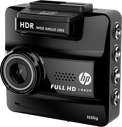 HP F560G Full HD 1080P Dual Dash Cam, 1080P Dash Cam Front and Rear,  Built-in GPS and G-Sensor, ADAS, Wide Angle Sony Starvis Night Vision Car  Dash